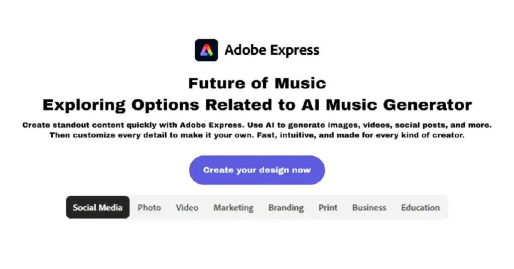 options related to AI music generators